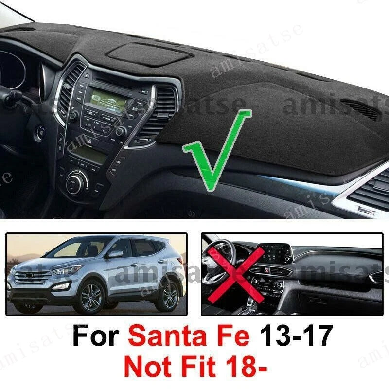 Dashboard Cover for Hyundai Santa Fe IX45 (2013-2018)