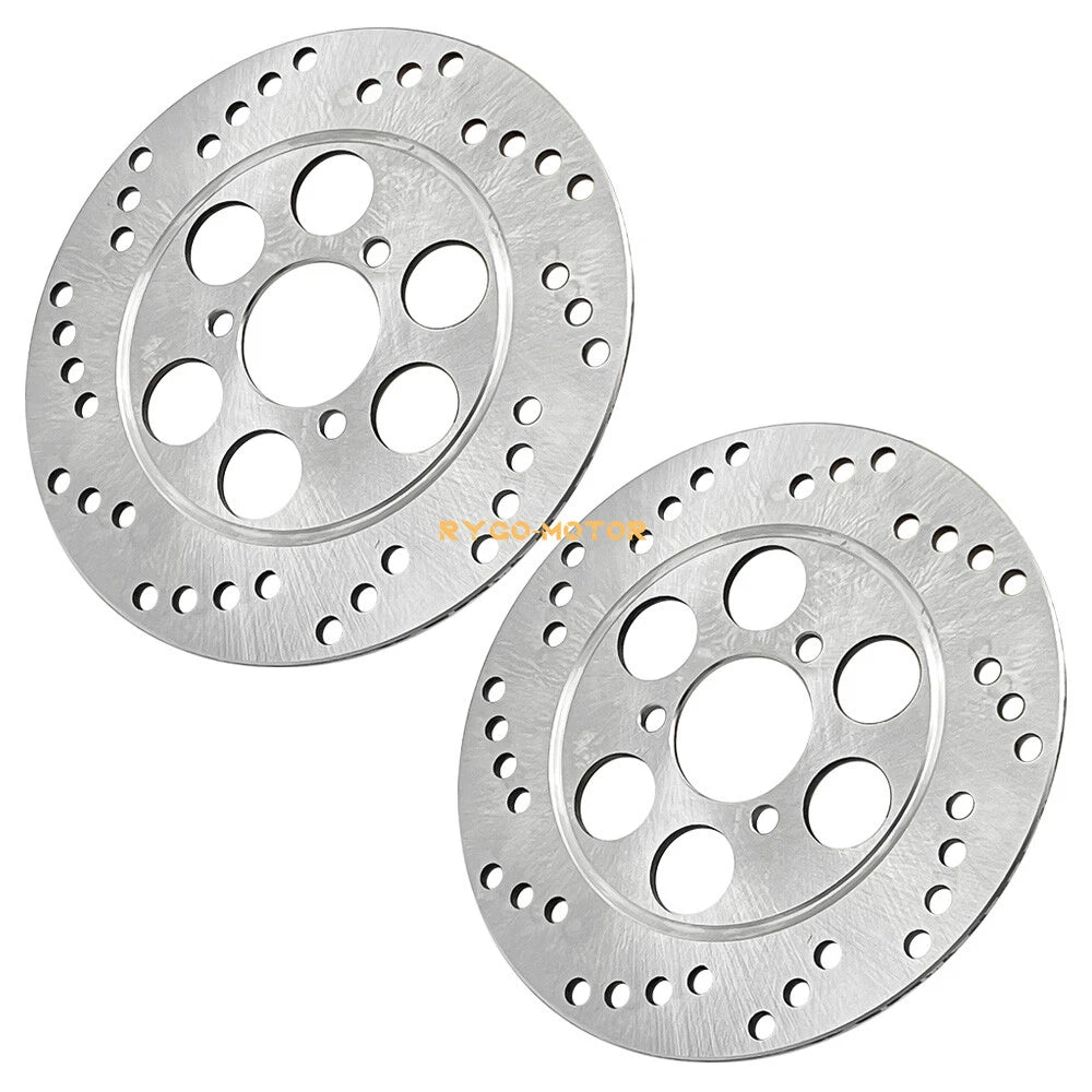2 x Front Brake Disc Rotors for Honda ATC200X ATC250R (1983–1985)