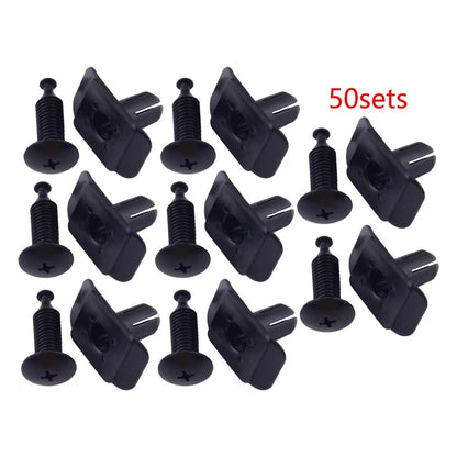 50pcs Bumper Trim Retainer Clips for Mazda RX7 RX8 MX6 Sk