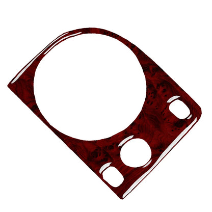 Wood Red Headlight Switch Knob Cover Trim for BMW 3 Series (1991-1999)