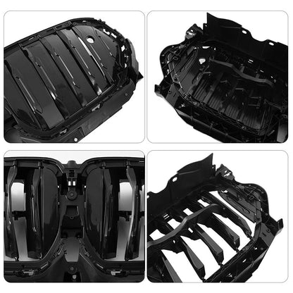 Front Active Shutter Air Inlet Grille Cover for 2020-2022 BMW X6 G06