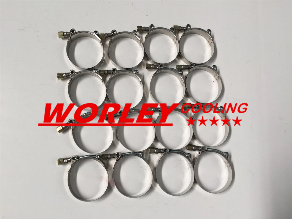 2 x 2.5" Aluminum Universal Intercooler Turbo Piping Kit for QLD