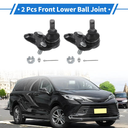 2 x Front Lower Ball Joints for Toyota Corolla (1996–2008)