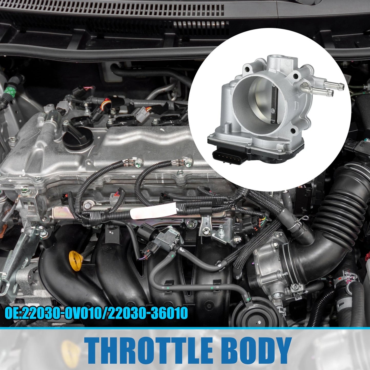 Throttle Body Actuator for Toyota Camry 2.5L L4 (2010-2017)