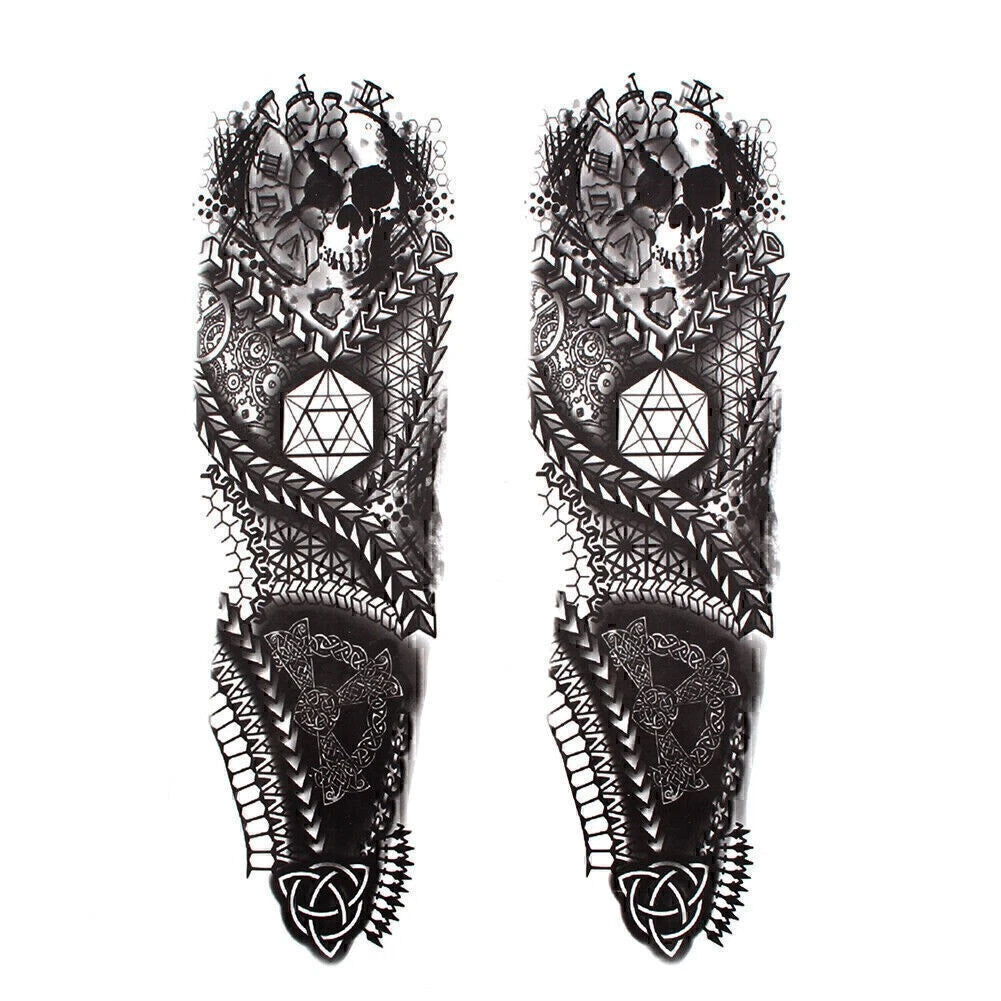 PVC Custom Front Fork Skull Decal Stickers for Harley