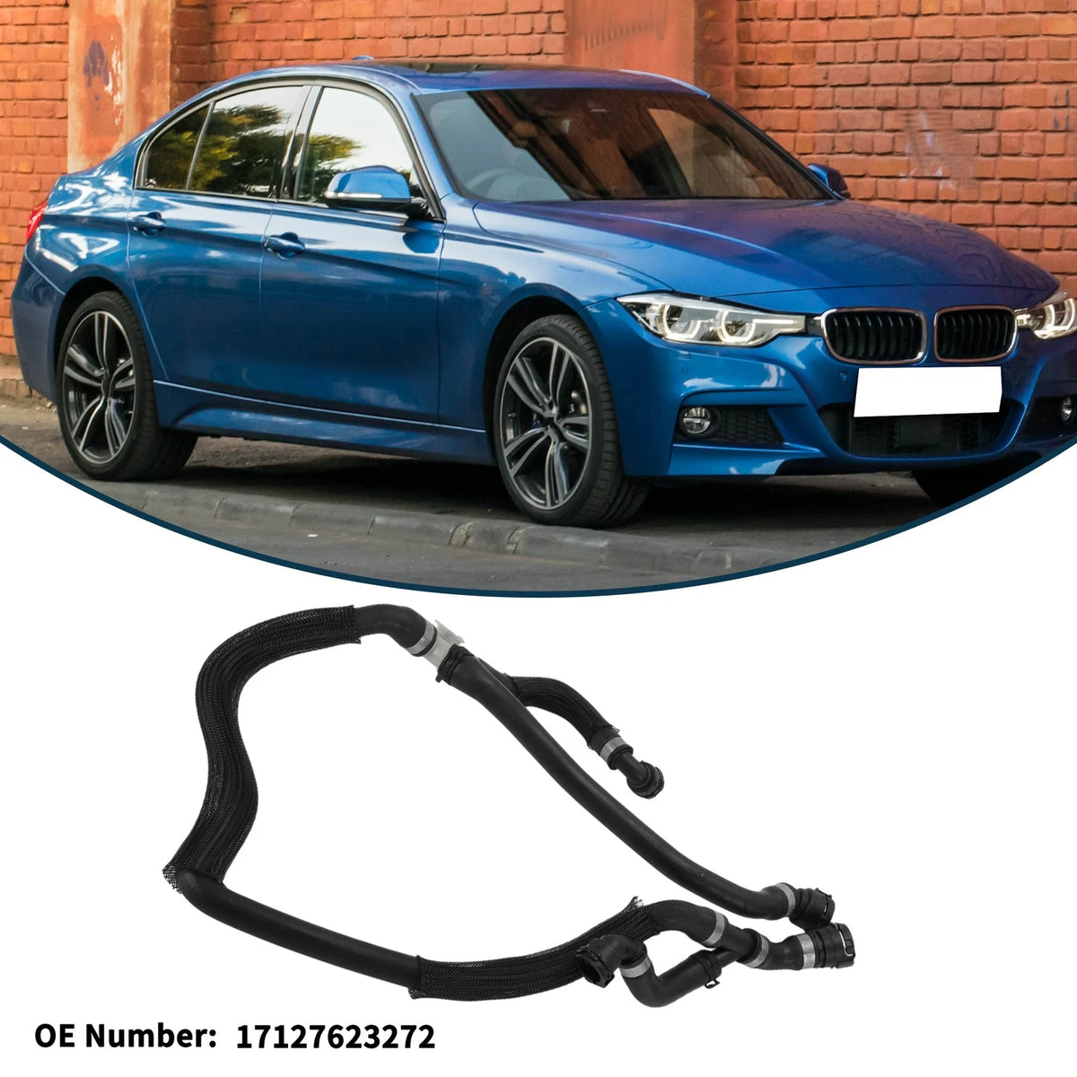 Radiator Hose for BMW F15 X5 sDrive35i (2014-2018)