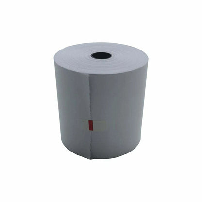 50 x 75x75mm 1 Ply White Bond Paper Rolls for Cash Register Receipts