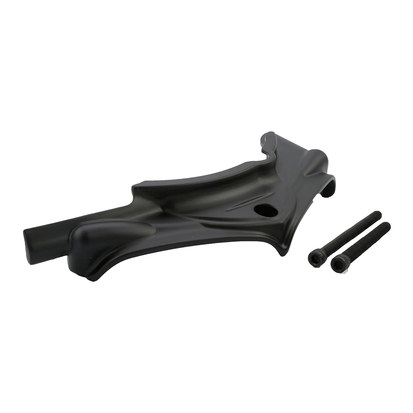 Black Cylinder Base Side Cover for Harley Touring, Dyna (2006-2016)