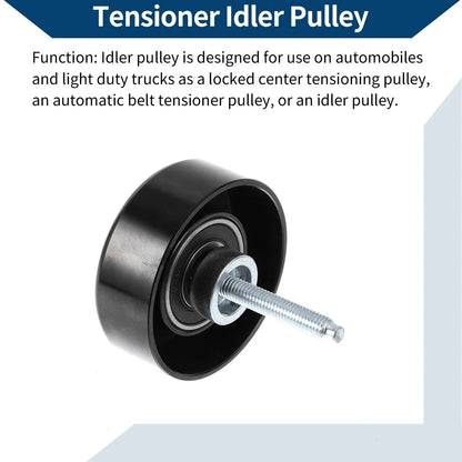 Drive Belt Idler Pulley for Mazda CX-7, Mazda 5 (2007-2012) - 1 Pc