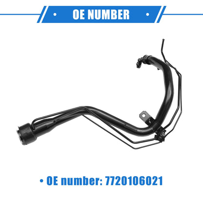 Fuel Tank Filler Neck for Toyota Camry 2.2L L4 1998-2001 Durable Metal Black