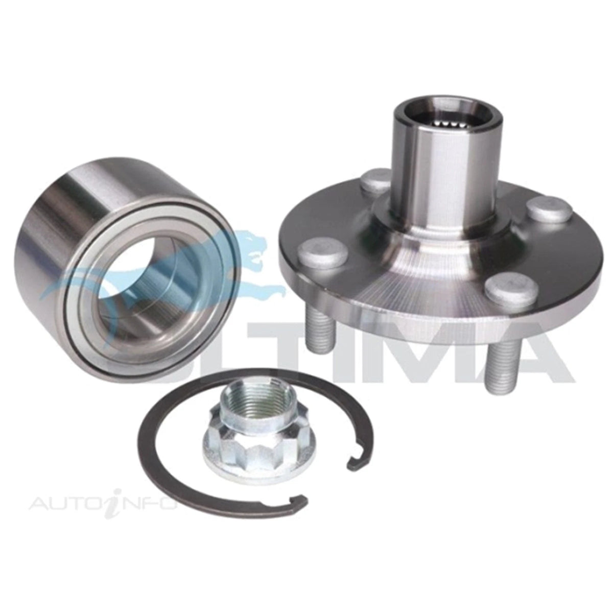 Front Wheel Bearing Hub Assembly for Toyota Corolla ZZE122 1.8L 2001-2007