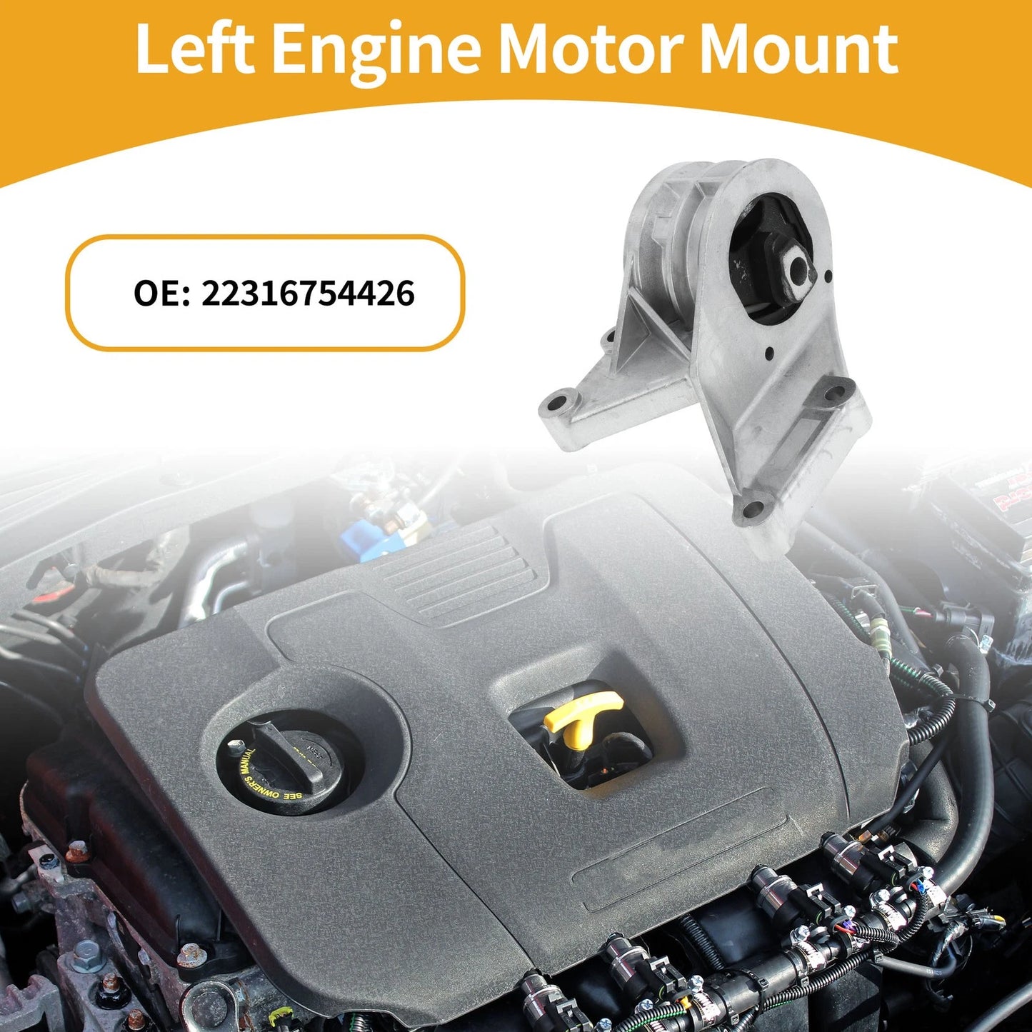 Left Engine Mount for BMW MINI 2004-2007 1.6L CVT