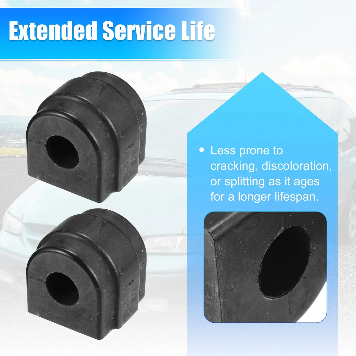 2 x Car Suspension Stabilizer Bar Bushings for BMW 323i (1999)