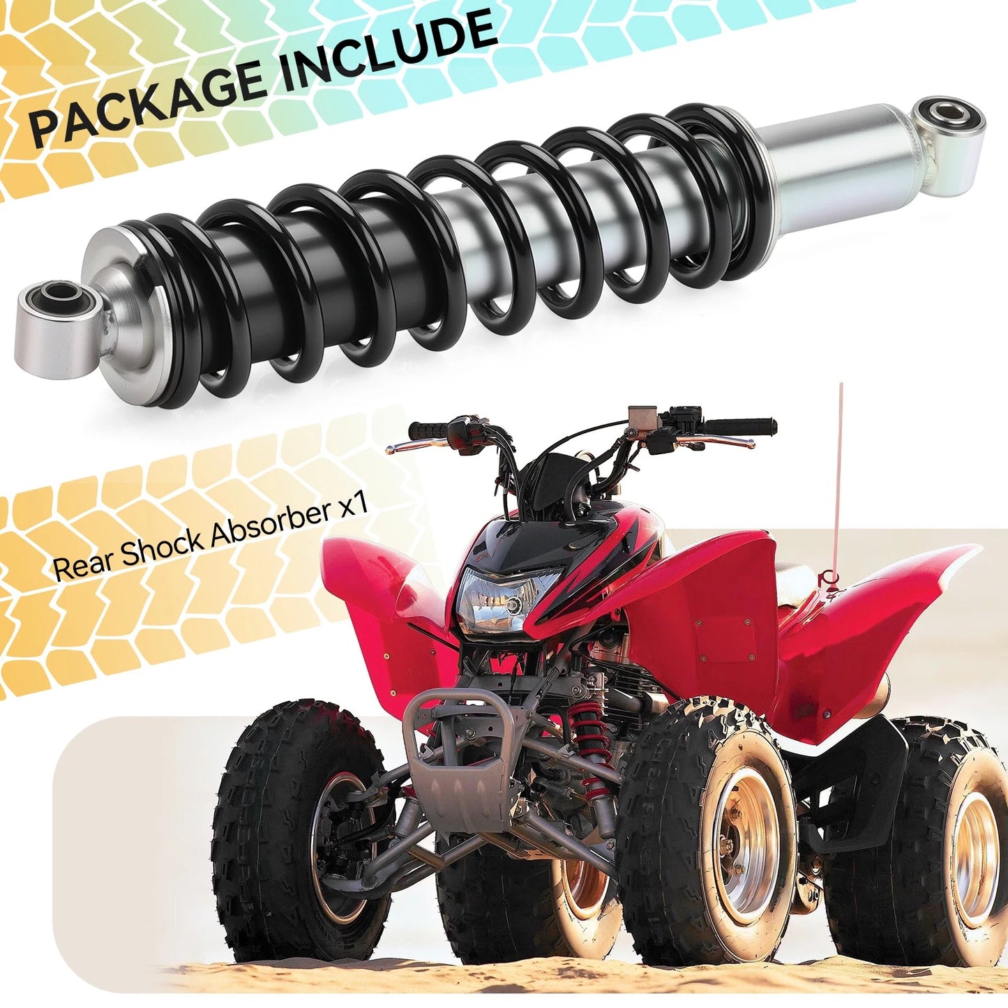 Rear Shock Absorber for Honda TRX250X (2009–2012)