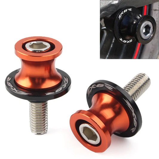 10MM Swingarm Spools Slider Stand Screws for KAWASAKI ZX6R (1998-2011)