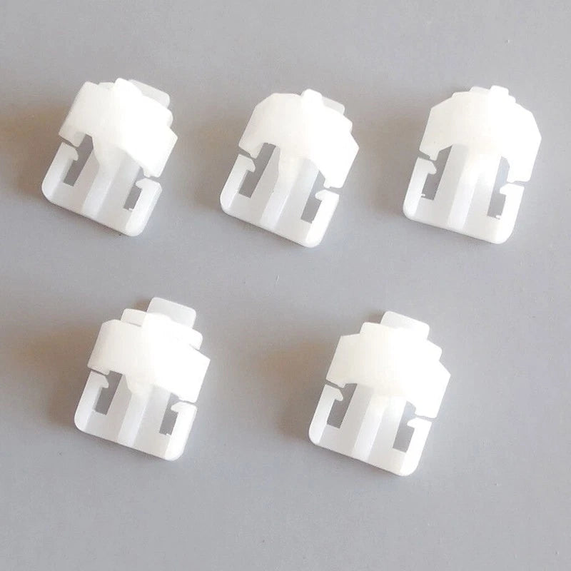 50 Pcs White Trim Fastener Clips for Honda Civic, Odyssey, Pilot (2001-2023)