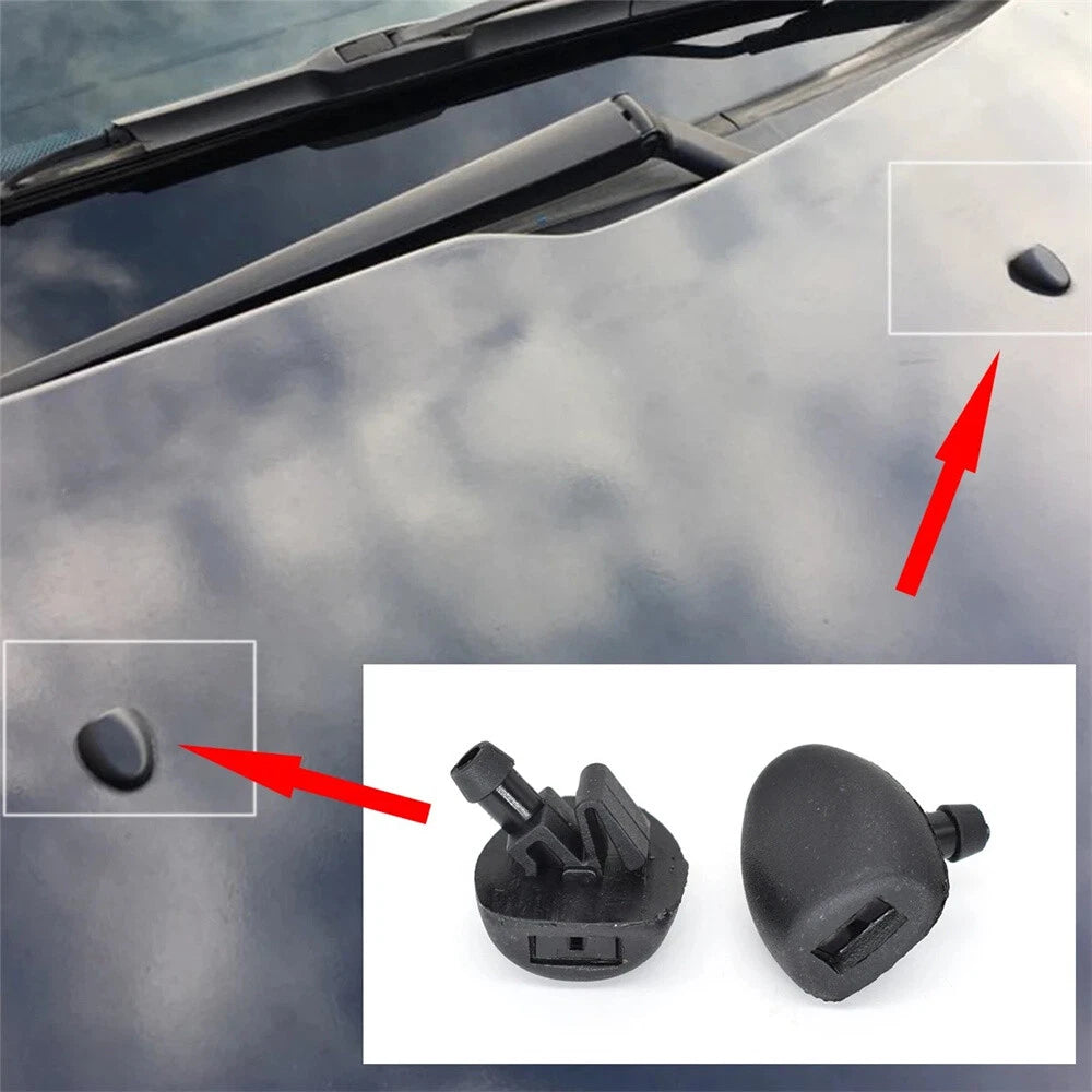 Windshield Wiper Washer Spray Jet Nozzles for Peugeot Citroen C2 C5