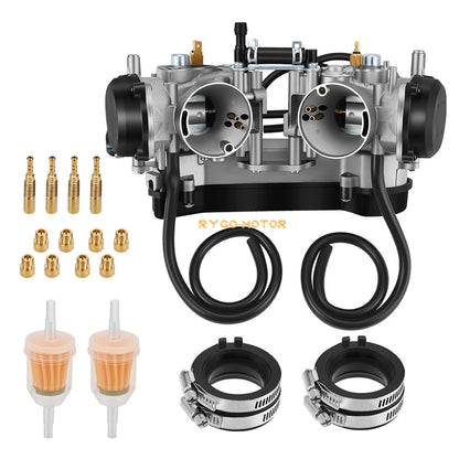 Carburetor Assembly & Intake Boot for Kawasaki Brute Force 750 KVF750 (2005–2007)