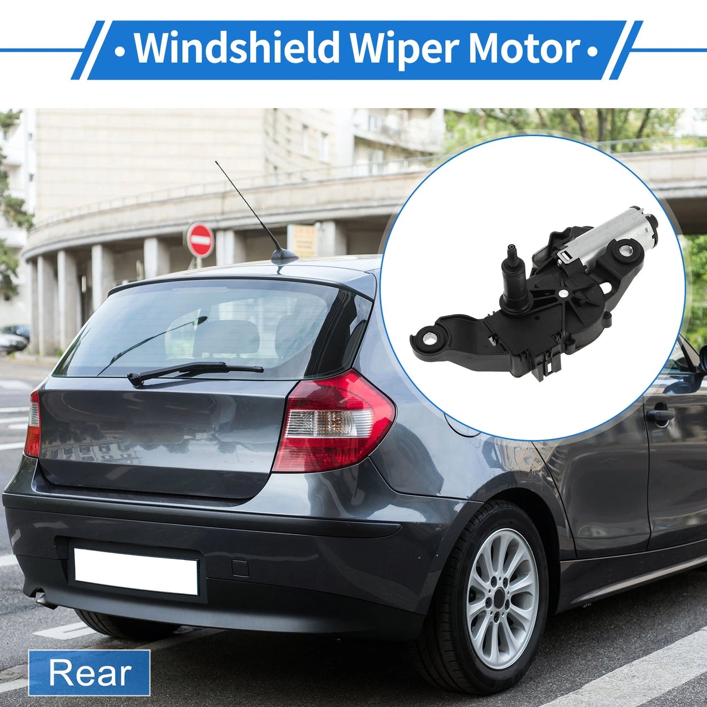 Rear Wiper Motor for BMW 1 Series Hatchback (2008-2012)