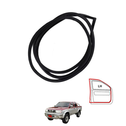 Door Rubber Weatherstrip L-F Fits Nissan D22 Frontier Ute Truck 1998-2005 D10