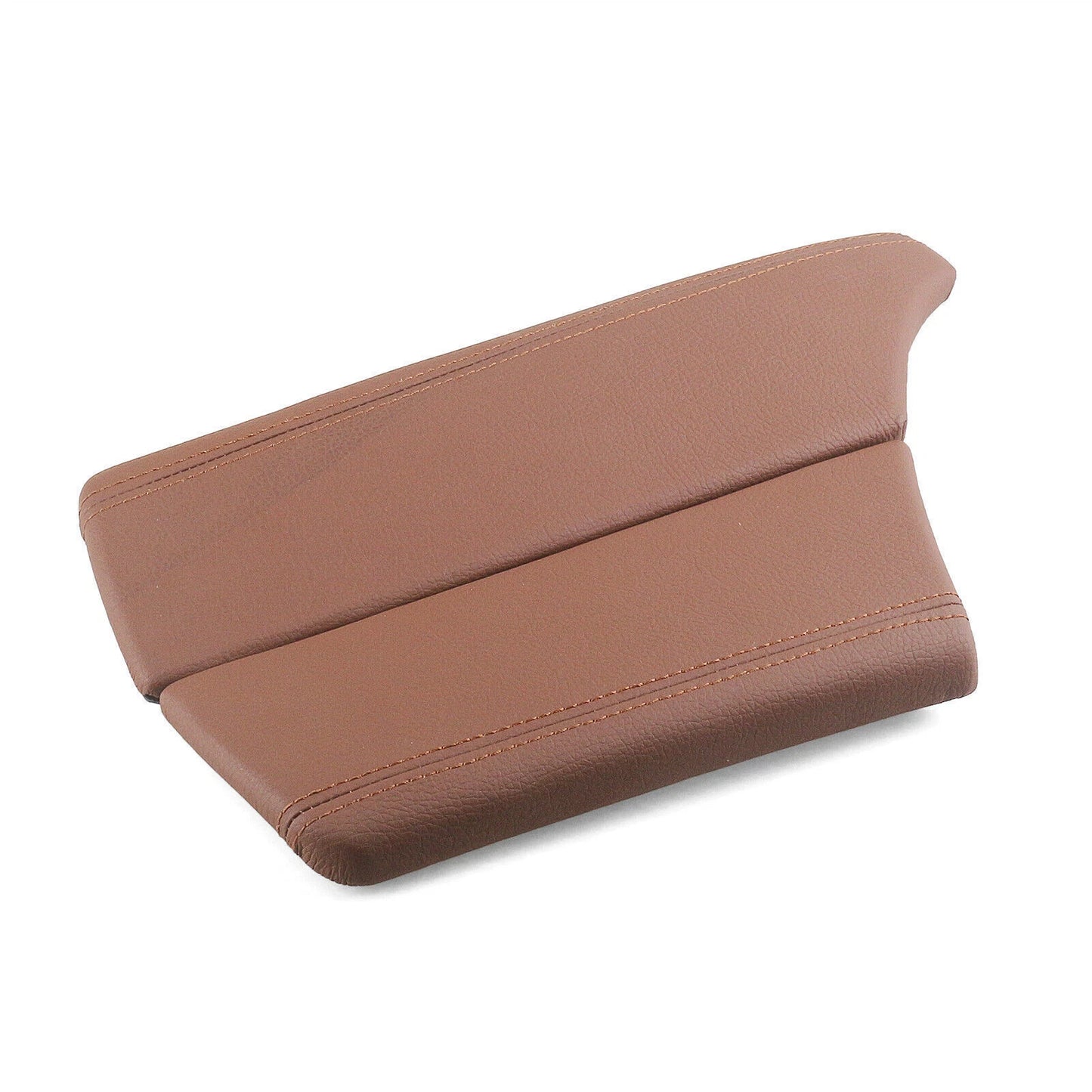 Brown Leather Center Console Cover for BMW 5 Series F10 F11 F18 (2010-2017)