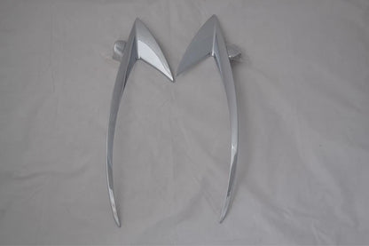 Big Light Eyebrow Frame Cover Trim for 2013-2016 Ford Escape Kuga Chrome