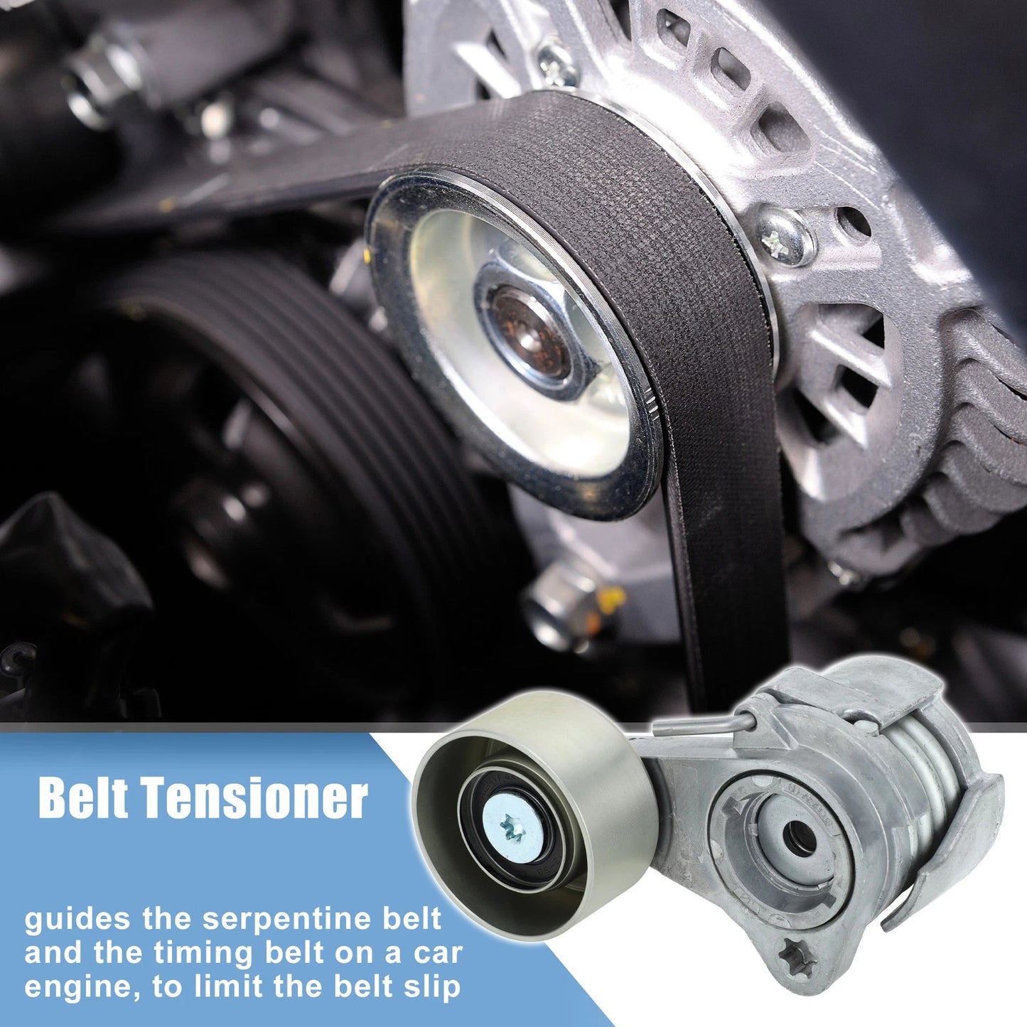 Belt Tensioner Assembly for BMW F01 F02 740i 740Li E71 X6 N54 3.0L (2009-2015)