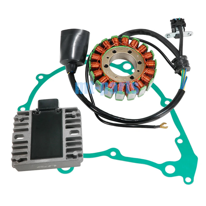 Magneto Stator, Regulator Rectifier, Gasket for Yamaha XT660Z Tenere (08-15)