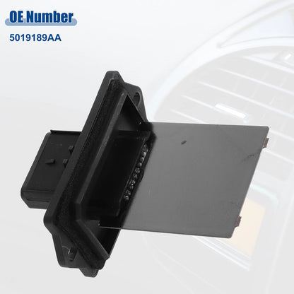 HVAC Blower Motor Resistor Replacement for Dodge Grand Caravan Black