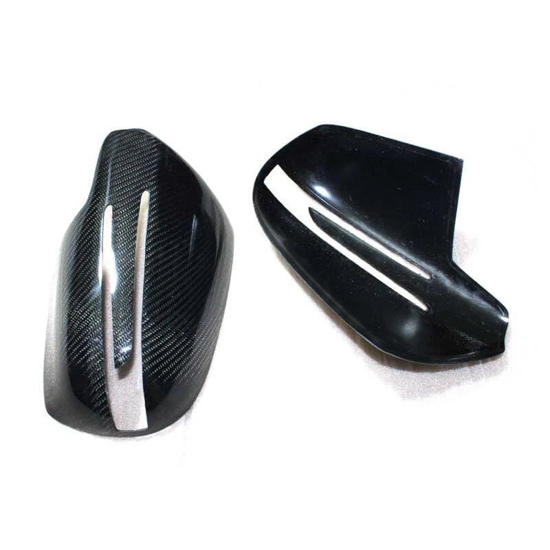 Real Carbon Fiber Add-on Side Mirror Cover for Benz CLS-Class C219 2009-2011
