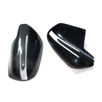 Real Carbon Fiber Add-on Side Mirror Cover for Benz CLS-Class C219 2009-2011