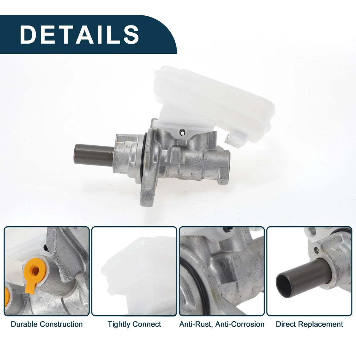 Brake Master Cylinder with Reservoir for Ford Fiesta Mk7 (2009-2012)