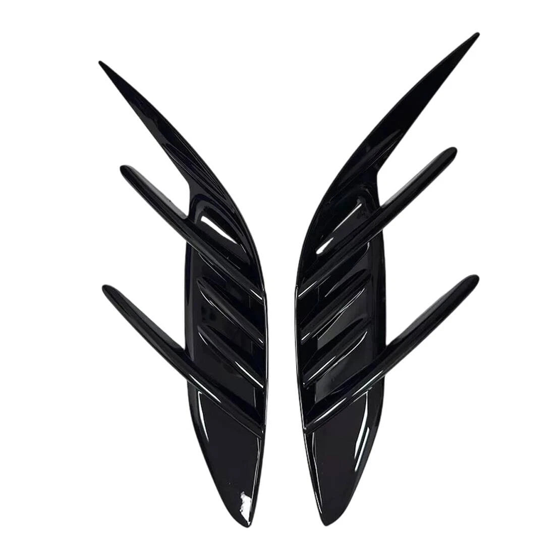Rear Bumper Side Wing Air Vent Canard Covers for KIA Stinger (2017-2023)