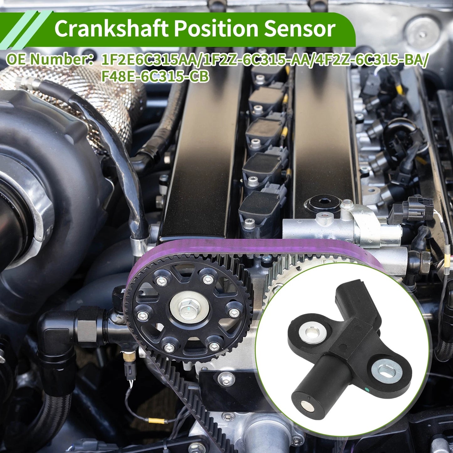 Crankshaft Position Sensor for Ford F-150 4.2 (1997-2008) 1 Pc