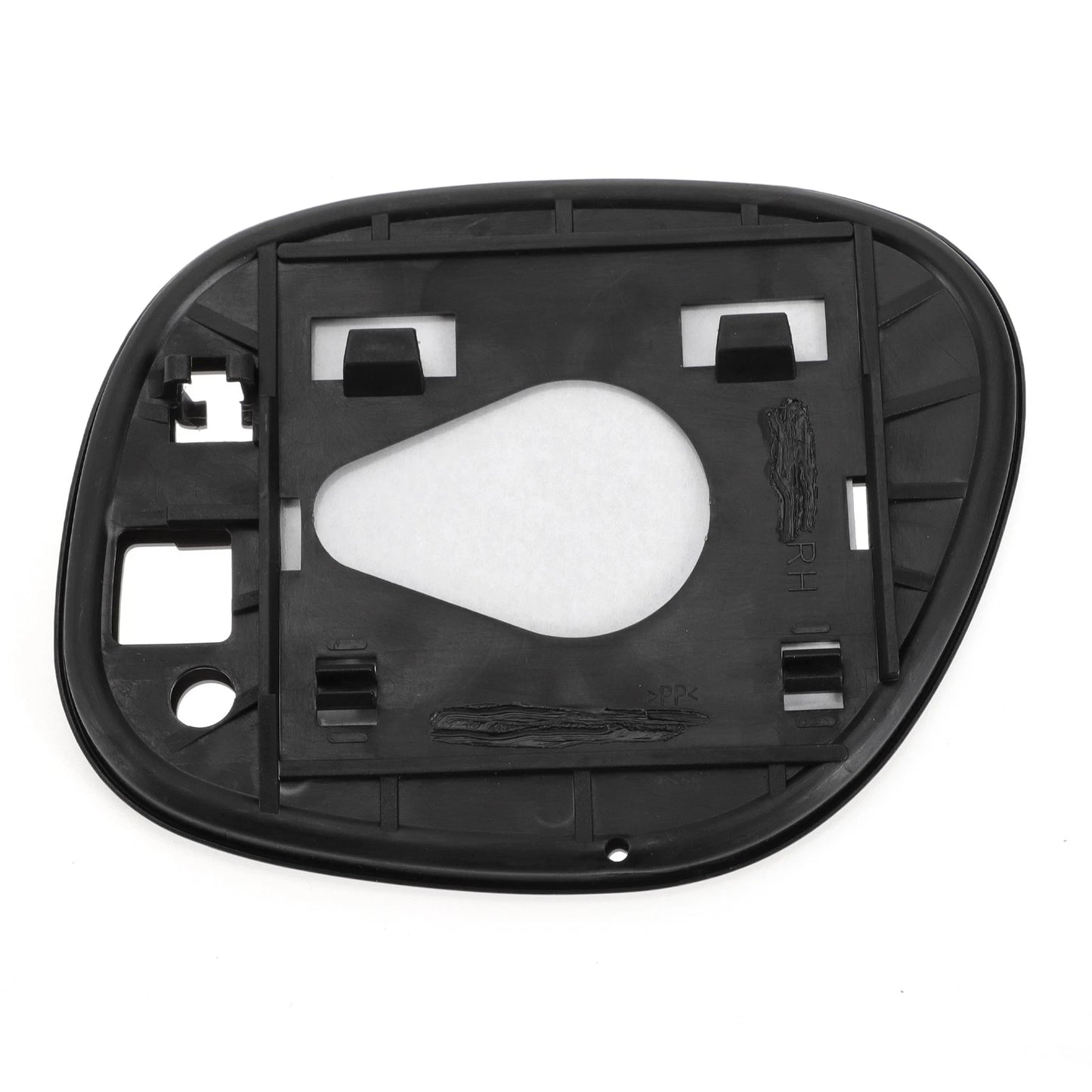 Right Side White Mirror Glass w/ Back Non-heated for Toyota RAV4 (1994-2000)
