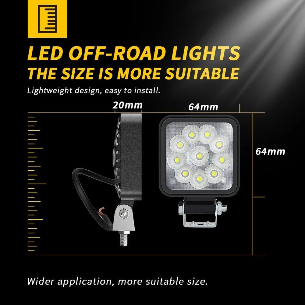 3 Inch LED Flood Light Work Light for Truck Car