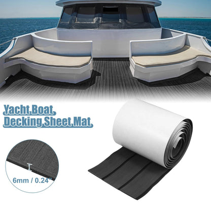 95x7 EVA Faux Teak Decking Sheet Mat for Boat Yacht Marine