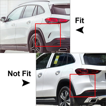 2 x Rear Bumper Canard Air Vents for Mercedes Benz GLA200 GLA260 GLA35 2020+
