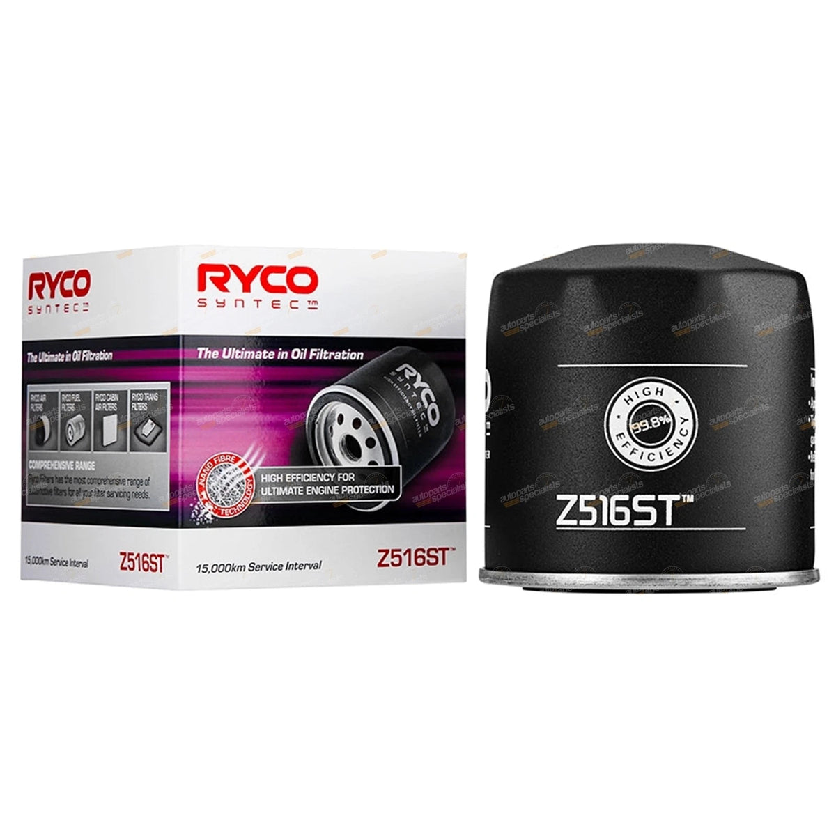 Oil Filter 6cyl 2.5L Duratec for Ford Cougar SW SX (1999 - 2001)