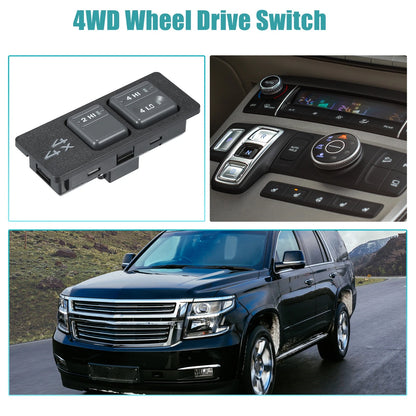 4WD Selector Switch 4x4 Wheel Drive Switch for Chevrolet K1500 (1996-1999)