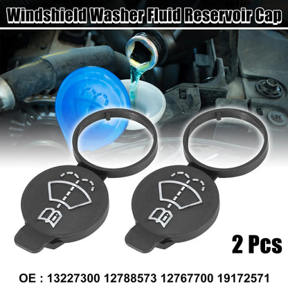 Black Washer Fluid Reservoir Cap for Chevrolet & GMC