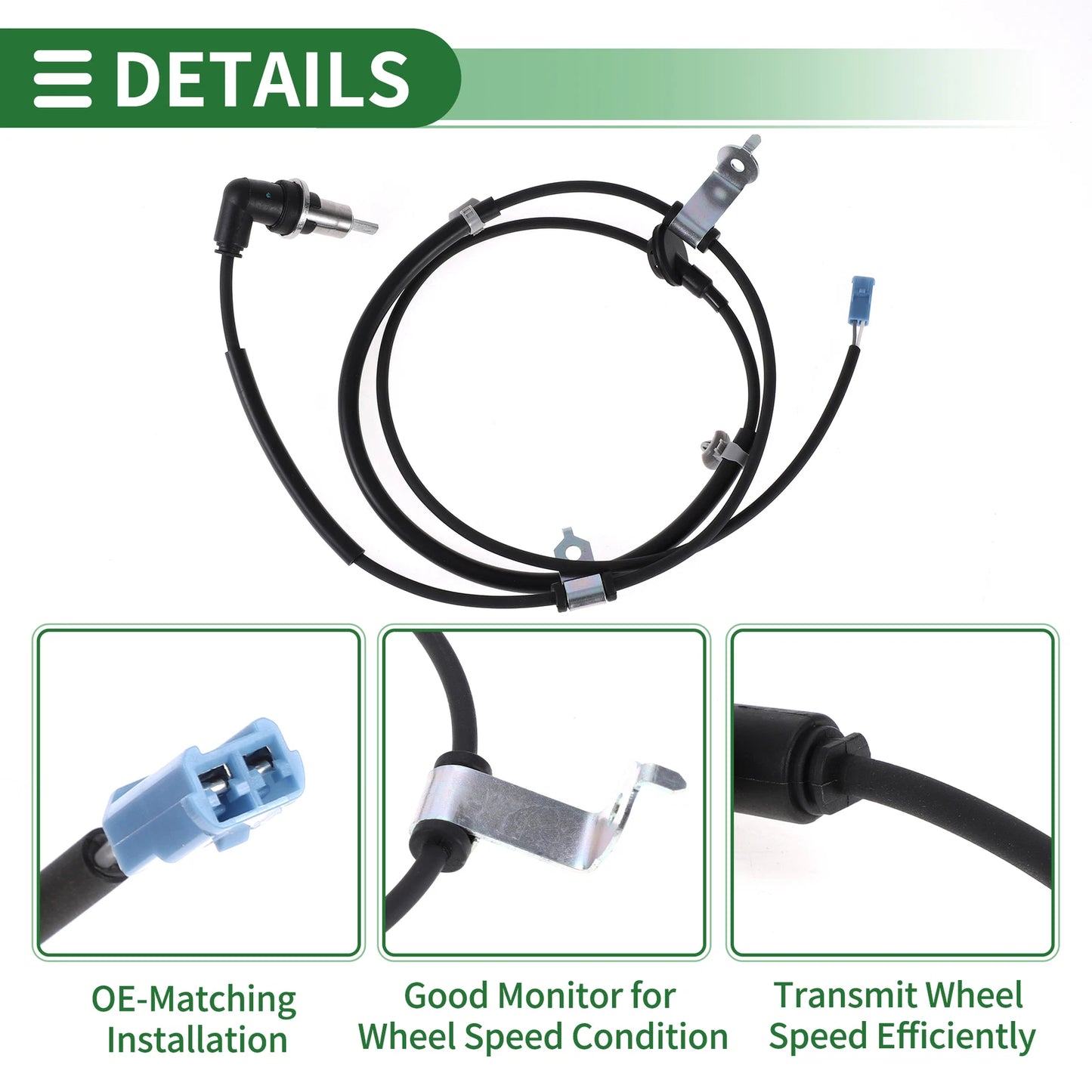 ABS Wheel Speed Sensor for Suzuki Aerio (2002-2007) Rear Left