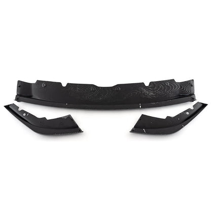 Front Splitter Spoiler Lip for BMW 1 Series F40 M Sport 2019-2023 Carbon Black
