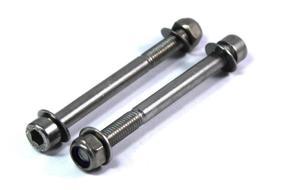 Stainless M8 King Pin Bolts for Kart Cadet Project One Zip Honda IAME