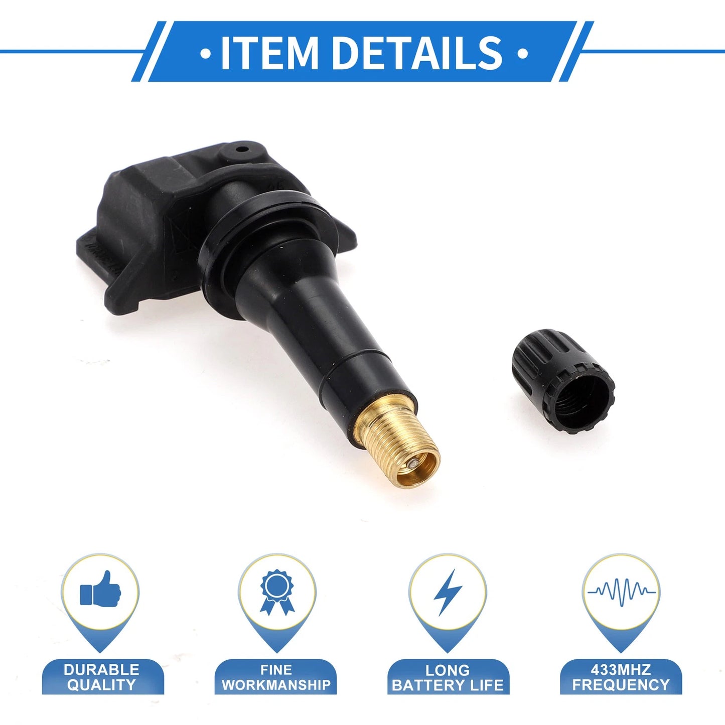 Tire Pressure Sensor 433MHz for Nissan Murano (2019-2024) 1 Pcs
