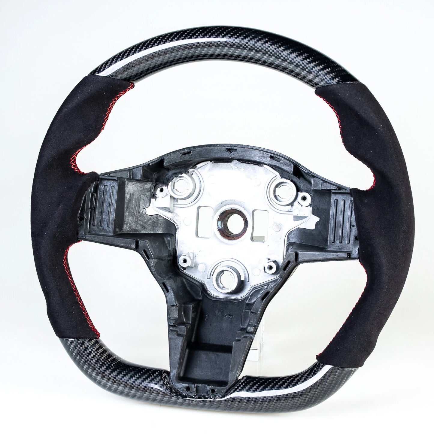 Flat Bottom Carbon Fiber Steering Wheel for Tesla Model 3/Y (2017-2023)