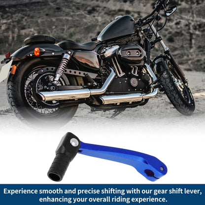 Folding Motorcycle Gear Shifter Lever for Honda CRF150F (2003-2017) Blue Black