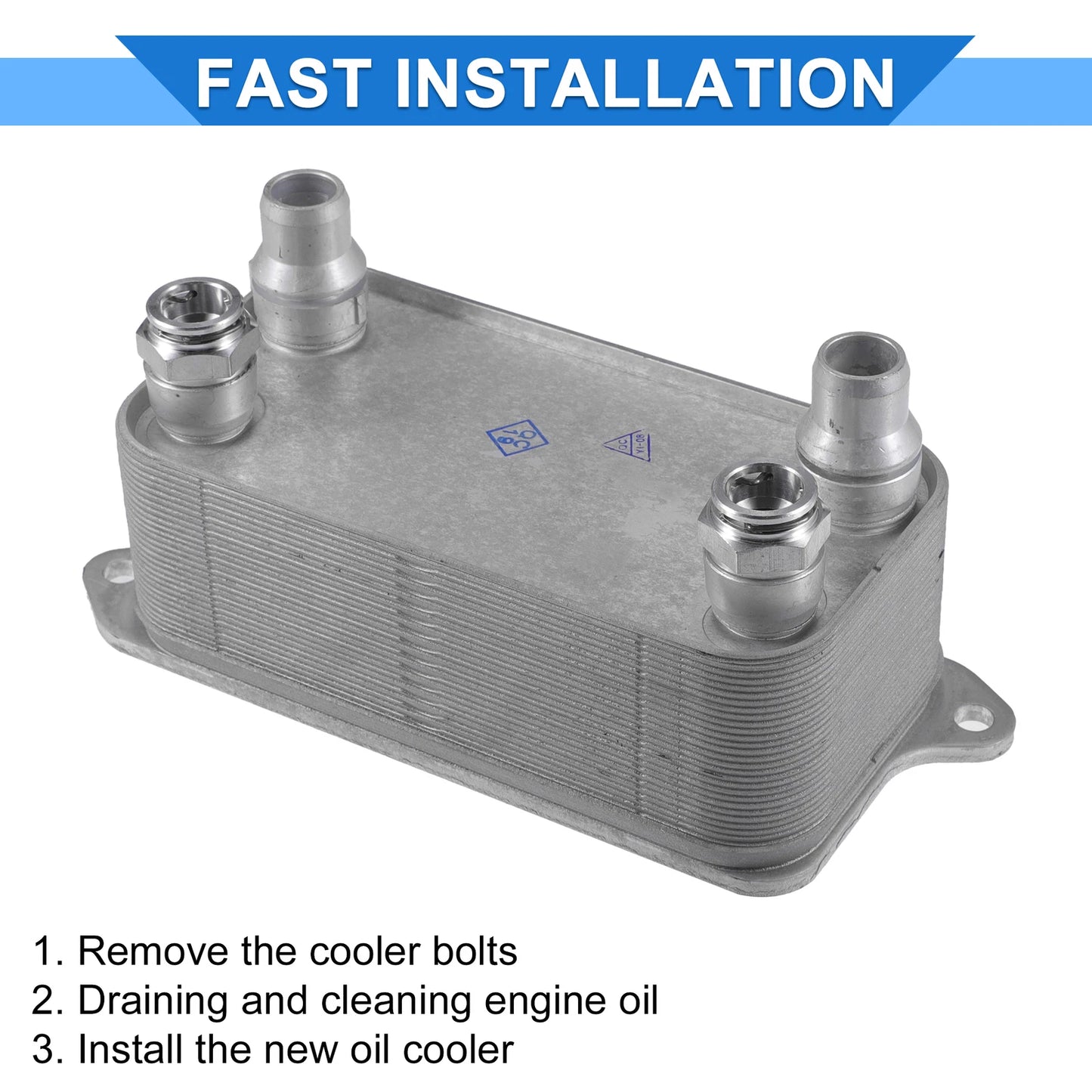 Engine Oil Cooler for Mercedes-Benz C250, SLK350 (2012-2015)