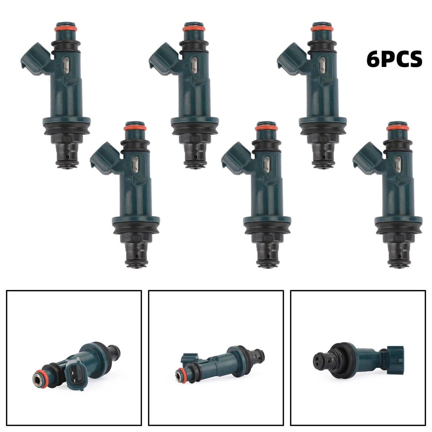 6X Fuel Injectors for Toyota Highlander (01-03), RX300 (99-03) (2001-2003)