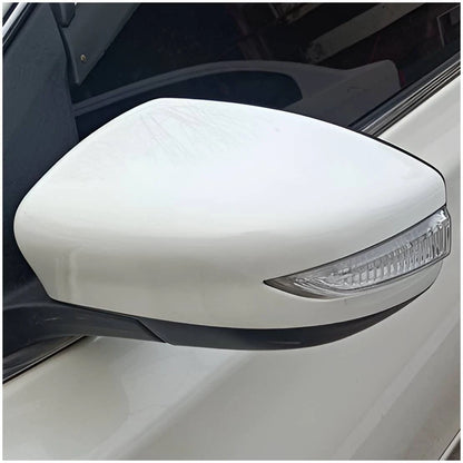 White Wing Mirror Cover Cap for Nissan Altima (2013-2018)